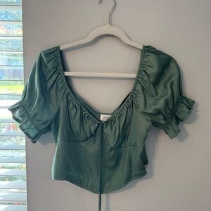 NWT Green blouse!